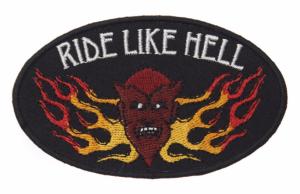 ECUSSON / PATCH RIDE LIKE HELL 