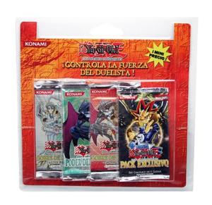 PACK 4 BOOSTERS DIFFERENTS SUPPLEMENTAIRES YU GI OH VERSION ESPAGNOL