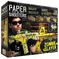 FUSIL TIREUR DE PAPIER / PAPER SHOOTERS KIT DE 138 PIECES "ZOMBIE SLAYER" A MONTER