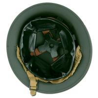 CASQUE MILITAIRE ANGLAIS " BRODIE " MK2 METAL VERT OLIVE ( REPRODUCTION )