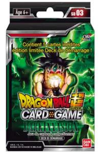 DRAGON BALL SUPER CARD GAME - DECK DE DEMARRAGE THE DARK INVASION - SD03