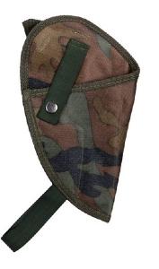 HOLSTER D EPAULE POUR DROITIER CAMOUFLAGE WOODLAND