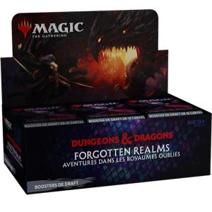36 BOOSTERS DRAFT DE 15 CARTES SUPPLEMENTAIRES MAGIC THE GATHRING - FORGOTTEN REALMS AVENTURES DANS LES ROYAUMES OUBLIES
