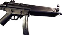 FUSIL D'ASSAUT MP5 D-95 AEG SEMI ET FULL AUTO CROSSE RETRACTABLE 0.2 JOULE WELL
