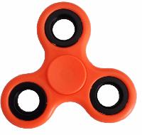 HAND SPINNER / TOUPIE A MAIN EN ABS UNI COULEUR ROUGE INFINITY TWISTER