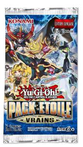 BOOSTER DE 3 CARTES SUPPLEMENTAIRES YU GI OH PACK ETOILE VRAINS