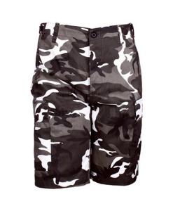 BERMUDA US MULTIPOCHES CAMOUFLAGE URBAN TAILLE S