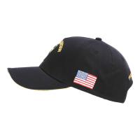 CASQUETTE NOIRE TYPE BASEBALL SERIE WWII BRODEE 3D " 1ST CAVALRY DIVISION " FOSTEX