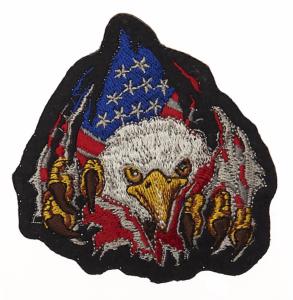 ECUSSON / PATCH BRODE USA EAGLE FRONT AIGLE AMERICAIN