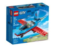 JEU DE CONSTRUCTION BRIQUE EMBOITABLE LEGO CITY L'AVION DE VOLTIGE 60323 PILOTE ARTICULE