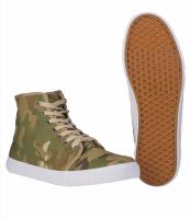 PAIRE DE CHAUSSURES MONTANTES CAMOUFLAGE MULTITARN TAILLE 39