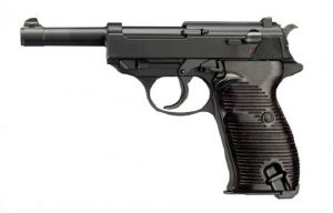 P38 WALTHER BICOLORE SPRING UMAREX SHOOT UP 0.5 JOULE