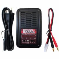 CHARGEUR POUR BATTERIE 3 AMP 20 WATTS LIPO / LIFE (2-4S) SWISS ARMS