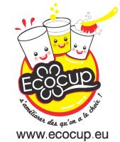 GOBELET / ECOCUP® / CUP HUMO SERIAL BUVEUR ROUGE 25 CL