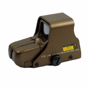 VISEE POINT ROUGE ET VERT METAL HOLOSIGHT 551 TAN