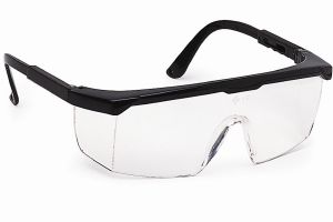 LUNETTE DE PROTECTION OCULAIRE BLANCHE ANTI RAYURES EVASPORT AIRSOFT