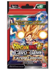 DRAGON BALL SUPER CARD GAME - DECK DE DEMARRAGE THE EXTREME EVOLUTION - SD02