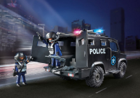 FIGURINE PLAYMOBIL CITY ACTION FOURGON DE POLICE DES FORCES SPECIALES 71003